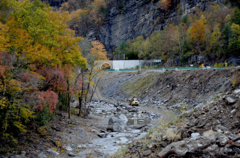 NCDOT crews engage in preliminary road work ahead of the final plan's release and implementation.